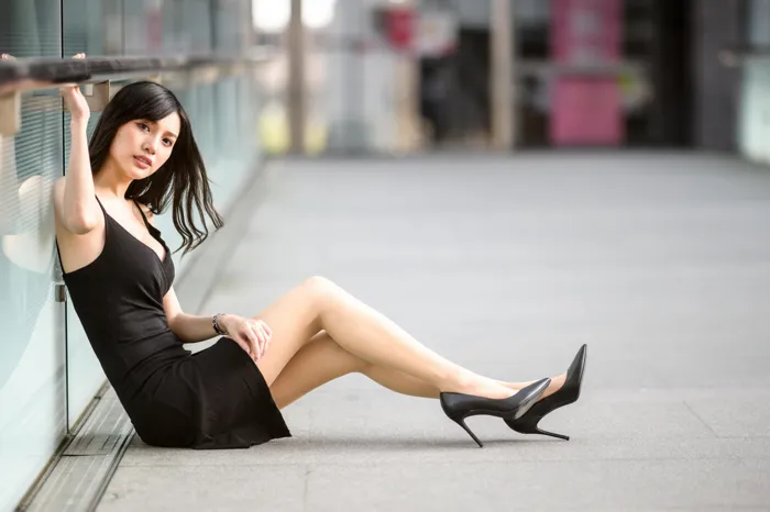 [Mzsock] NO.226 Bao Stockings and High Heels Beautiful Legs Outdoor Shot 2 street photography#[99P]-19