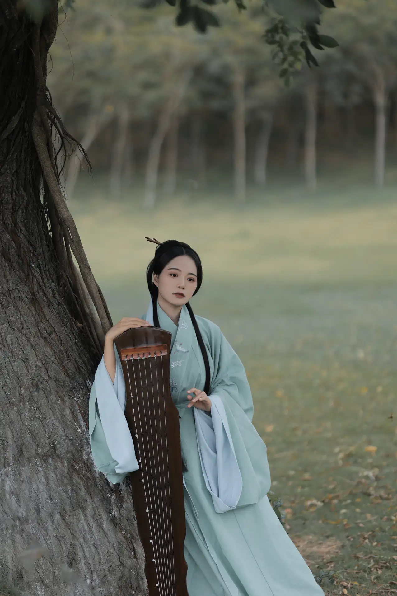 [YITUYU] 2021.10.08 Vol.340 – Playing the Qin in the Mountains noob#[25P]-4