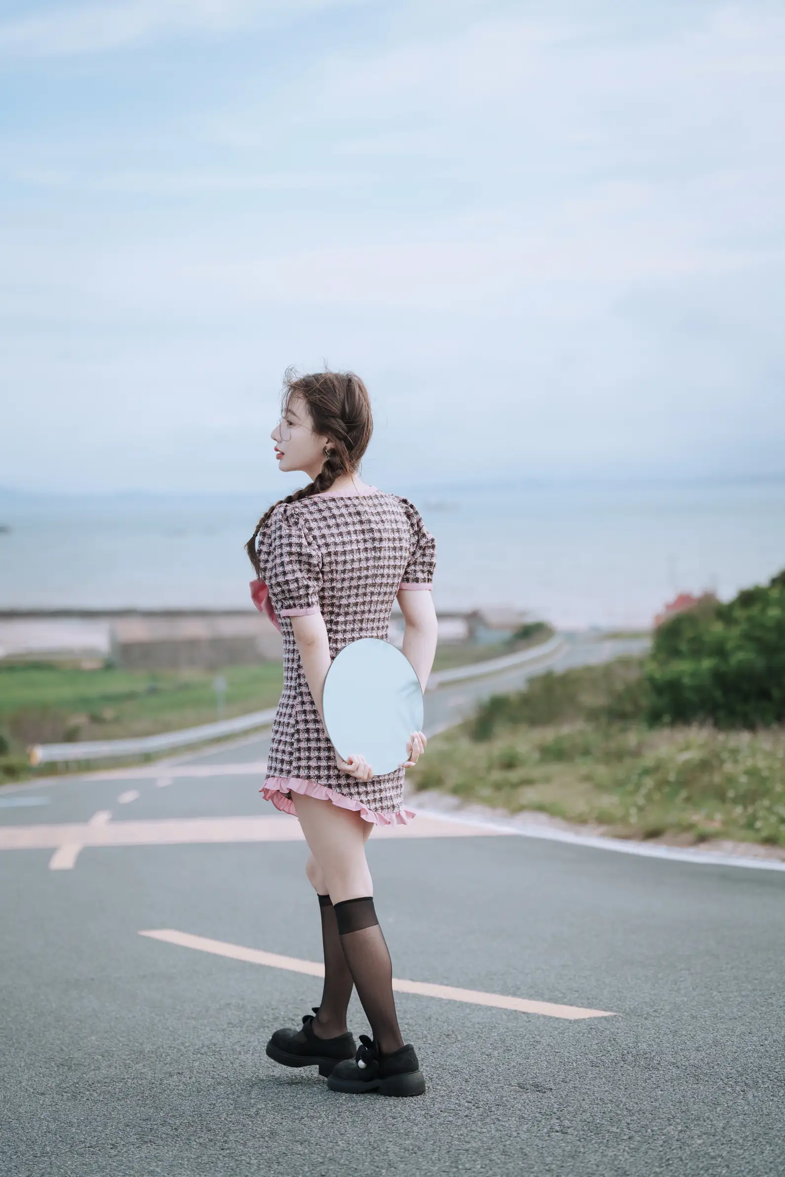 [YITUYU] 2022.08.08 Vol.1658 – The most beautiful road around the island Classmate Shuwen#[40P]-8